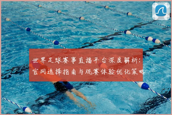 世界足球赛事直播平台深度解析:官网选择指南与观赛体验优化策略